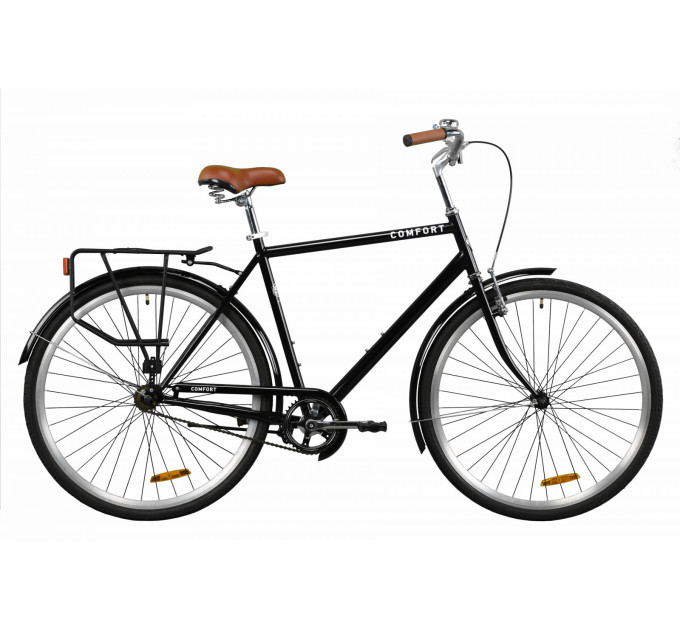 Велосипед 28" Dorozhnik COMFORT MALE 2020 (черный)