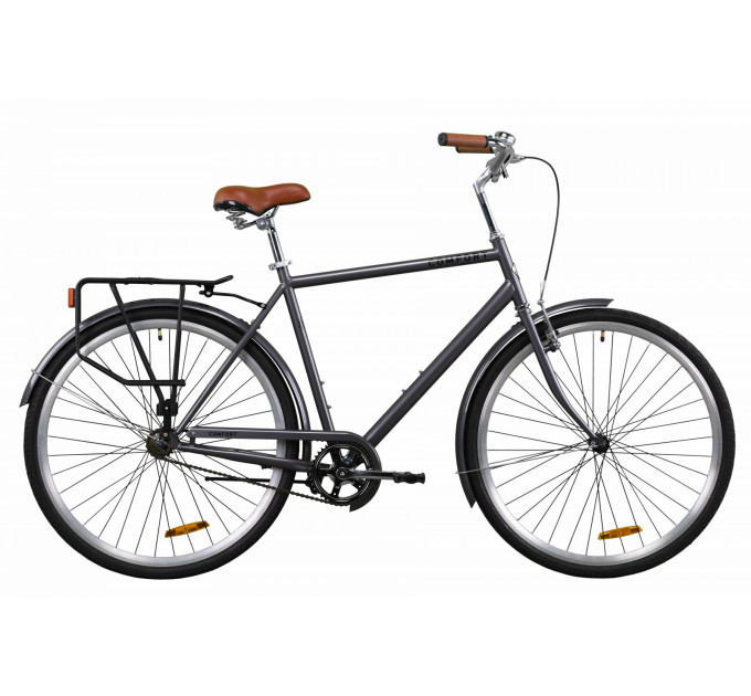 Велосипед 28" Dorozhnik COMFORT MALE 2020 (серый)