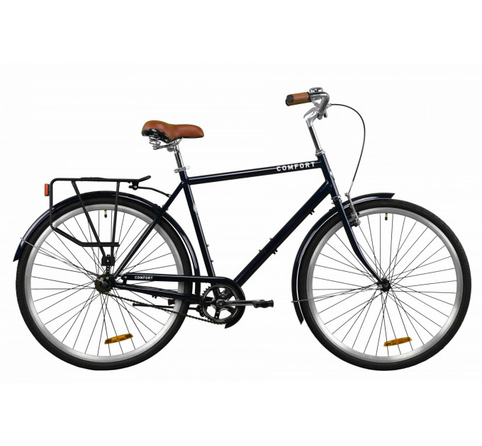 Велосипед 28" Dorozhnik COMFORT MALE 2020 (синій)