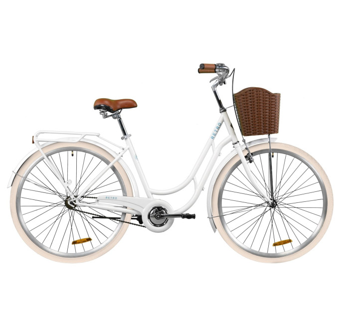 Велосипед 28" Dorozhnik RETRO 2020 (білий)