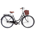Велосипед 28" Dorozhnik RETRO планет. 2021 (чорний)