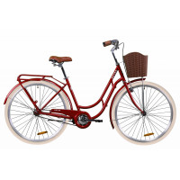 Велосипед 28" Dorozhnik RETRO 2020 (рубіновий) Велосипед 28" Dorozhnik RETRO 2020 (рубіновий)