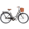 Велосипед 28" Dorozhnik RETRO 2022 (чорний)