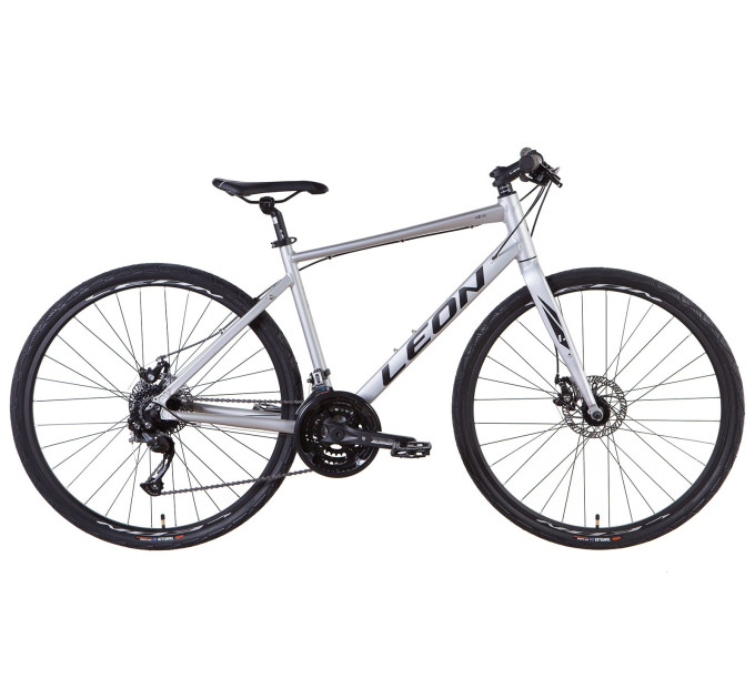 Велосипед 28" Leon HD-80 2021 (серый)