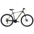 Велосипед 29" Discovery RIDER DD 2021 (черно-желтый)