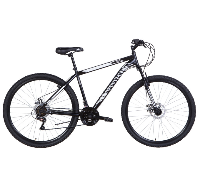 Велосипед 29" Discovery RIDER DD 2021 (черно-белый)