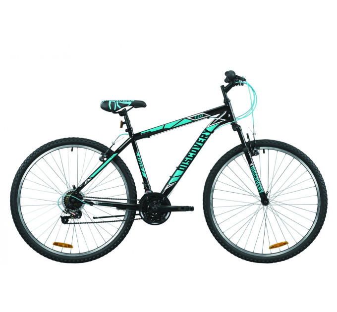 Велосипед 29" Discovery RIDER 2020 (черно-синий)