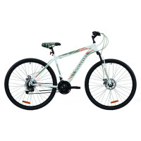 Велосипед 29" Discovery RIDER DD 2020 (бело-красный с серым)