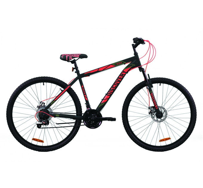 Велосипед 29" Discovery RIDER DD 2020 (черно-красный)