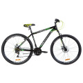 Велосипед 29" Discovery RIDER DD 2020 (черно-серый с зеленым)