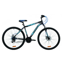 Велосипед 29" Discovery RIDER DD 2020 (черно-синий)