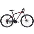 Велосипед ST 29" Discovery TREK AM DD 2022 (серо-красный)