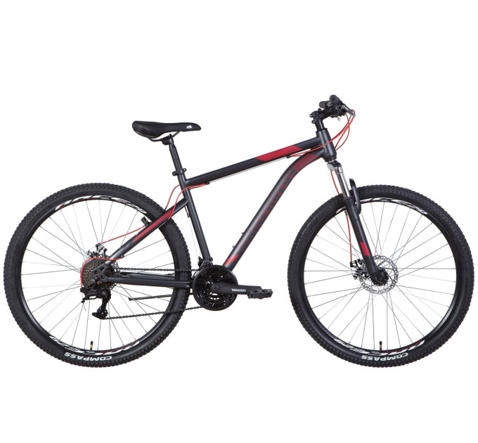 Велосипед ST 29" Discovery TREK AM DD 2022 (серо-красный)
