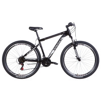 Велосипед 29" Discovery TREK 2021 (графитово-черный с красным)
