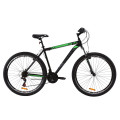 Велосипед 29" Discovery TREK 2020 (черно-зеленый с серым)