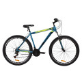 Велосипед 29" Discovery TREK 2020 (малахитовый с желтым)