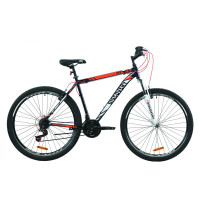 Велосипед 29" Discovery TREK 2020 (сине-оранжевый )