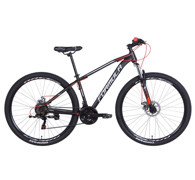 Велосипед 29" Formula DRAGONFLY 2021 (черно-красный)