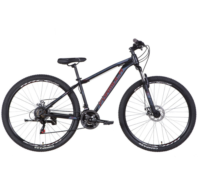 Велосипед ST 29" Formula DRAGONFLY AM DD 2022 (черно-красный)