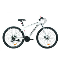 Велосипед 29" Formula F-1 DD 2020 (біло-чорний з червоним)