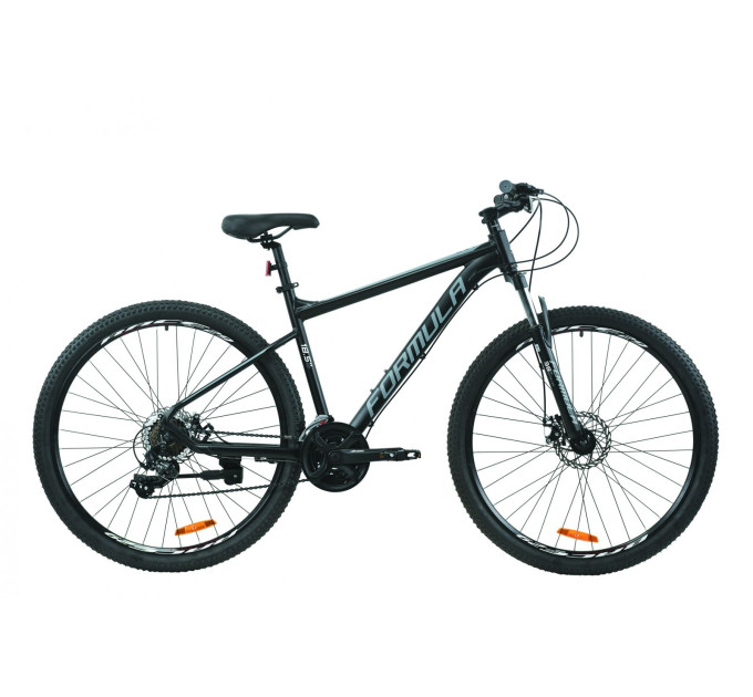 Велосипед 29" Formula F-1 DD 2020 (сіро-чорний)