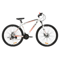Велосипед 29" Formula MOTION DD 2020 (біло-чорно-червоний)
