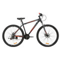 Велосипед 29" Formula MOTION DD 2020 (серый с красным)