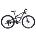Велосипед 29" Formula SPARK 2021 (серо-черный с салатным)
