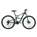 Велосипед 29" Formula SPARK DD 2020 (серо-черный с желтым)