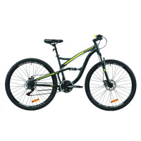 Велосипед 29" Formula SPARK DD 2020 (біло-чорний з помаранчевим)