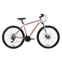 Велосипед 29" Formula THOR 1.0 2020 (сріблясто-чорний з червоним)