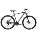 Велосипед 29" Formula THOR 2021 (серо-черный с красным)