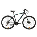 Велосипед 29" Formula THOR 2.0 2020 (черно-бирюзовый с серым)