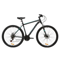 Велосипед 29" Formula THOR 2.0 2020 (чорно-бірюзовий із сірим)