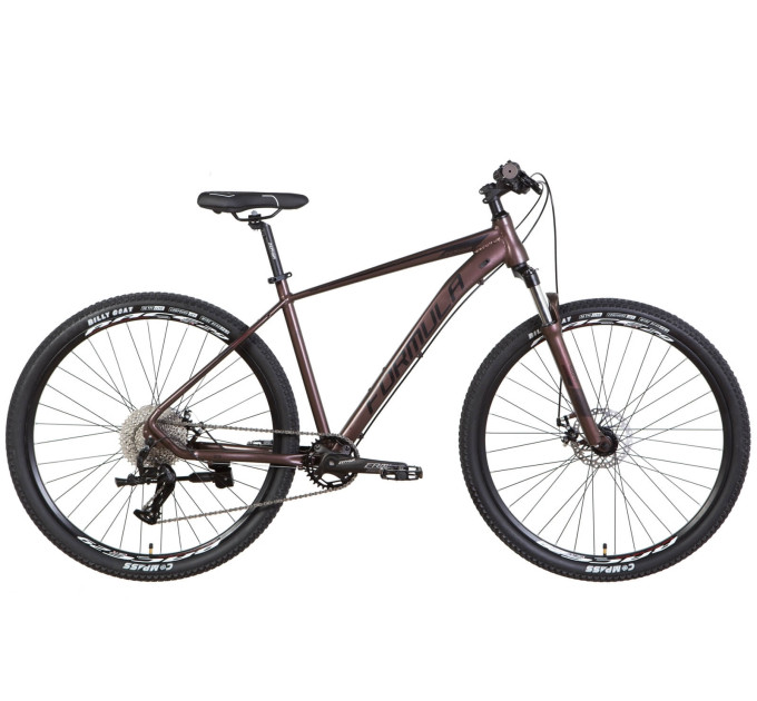 Велосипед AL 29" Formula ZEPHYR 1.0 AM DD 2022 (темно-коричневий)