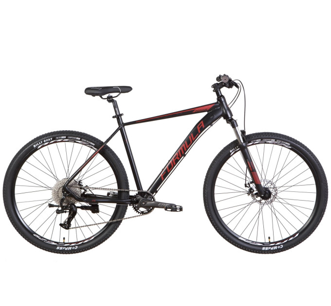 Велосипед AL 29" Formula ZEPHYR 1.0 AM DD 2022 (чорний з червоним)