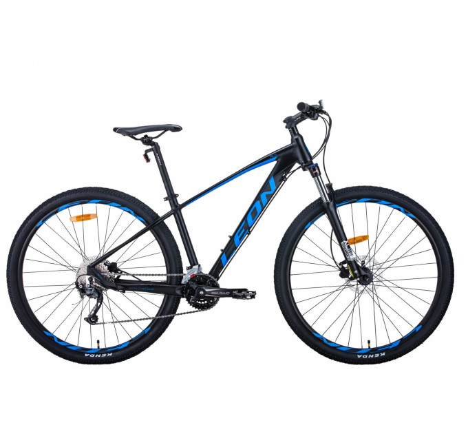 Велосипед 29" Leon TN-70 2021 (черно-синий)