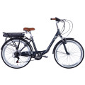Велосипед з електроприводом 26" ST Dorozhnik eLUX Vbr FR рама-17" 36B 13А*г 500Вт темно-сірий YS 7676 2026