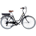 Велосипед с электроприводом 28" ST Dorozhnik eRETRO Vbr FR рама-19" 36B 12.5А*ч 500Вт черный YS 768 2025