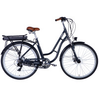 Велосипед з електроприводом 28" AL Dorozhnik eCORAL DD FR рама-19" 48B 17.5А*г 500Вт темно-сірий 2026