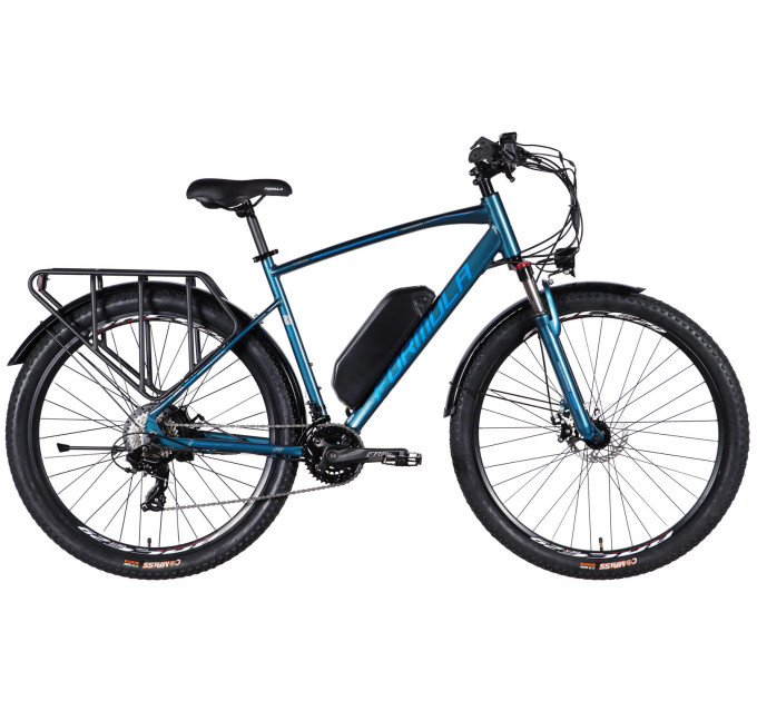 Велосипед з електроприводом 29" AL Formula eCURSOR MAN DD CS рама-21" 48B 13А*г 500Вт темно-синій 2026