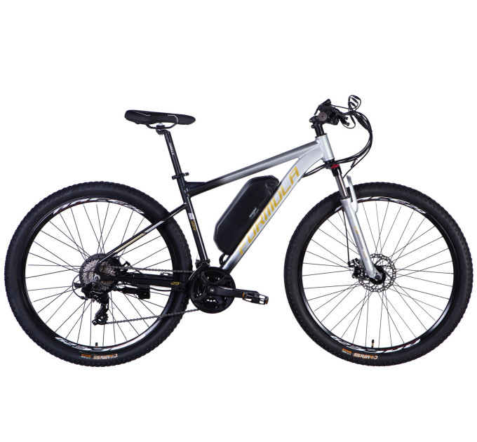 Велосипед с электроприводом 29" AL Formula eF-1 DD CS рама-18,5" 48B 12.5А*ч 500Вт серебристо-черный 2026