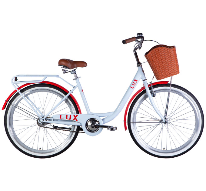Велосипед ST 26" Dorozhnik LUX Velosteel рама-17" світло-блакитний 2025
