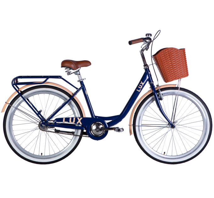 Велосипед ST 26" Dorozhnik LUX Velosteel рама-17" синій 2025