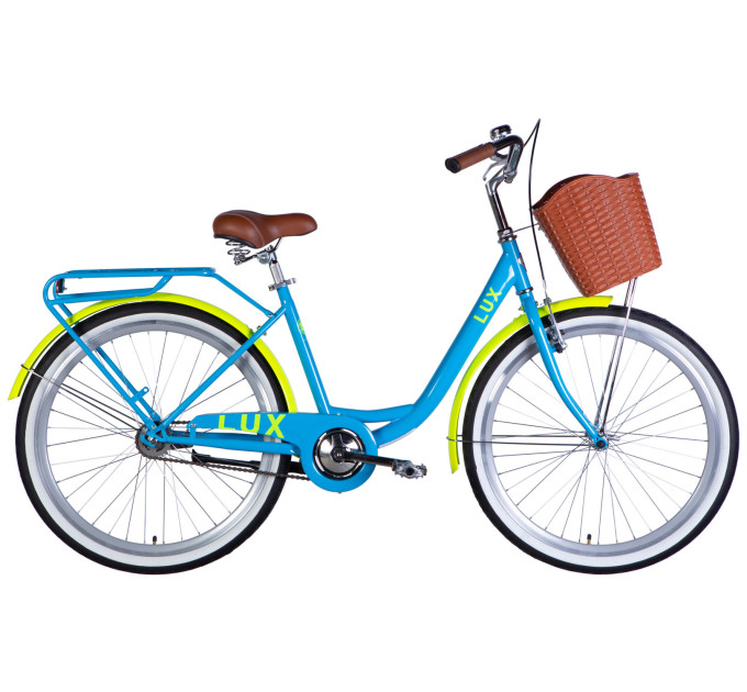 Велосипед ST 26" Dorozhnik LUX Velosteel рама-17" блакитний 2025