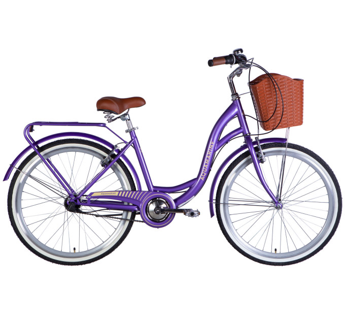 Велосипед ST 26" Dorozhnik AQUAMARINE PH рама-17" фіолетовий 2025