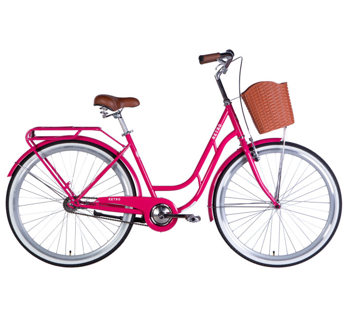 Велосипед ST 28" Dorozhnik RETRO Velosteel рама-19" рожевий 2025