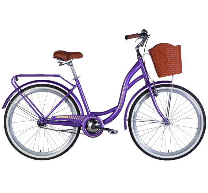 Велосипед ST 28" Dorozhnik AQUAMARINE BH рама-19" фіолетовий 2025