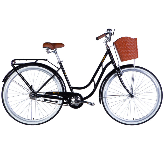 Велосипед ST 28" Dorozhnik RETRO Velosteel рама-19" чорний 2026