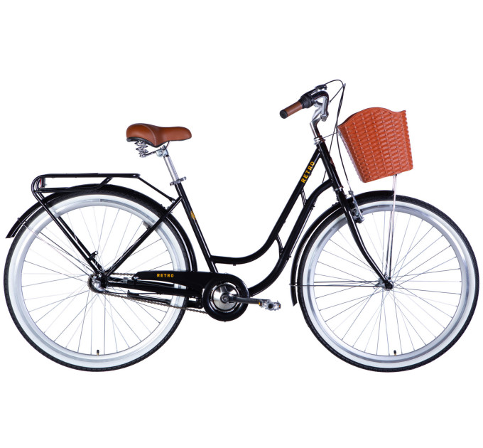 Велосипед ST 28" Dorozhnik RETRO PH рама-19" чорний 2026